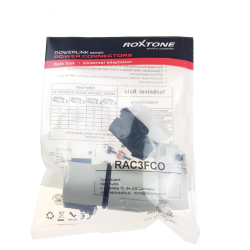 RAC3FCO, Wtyk zasilania power-out IP65 Roxtone